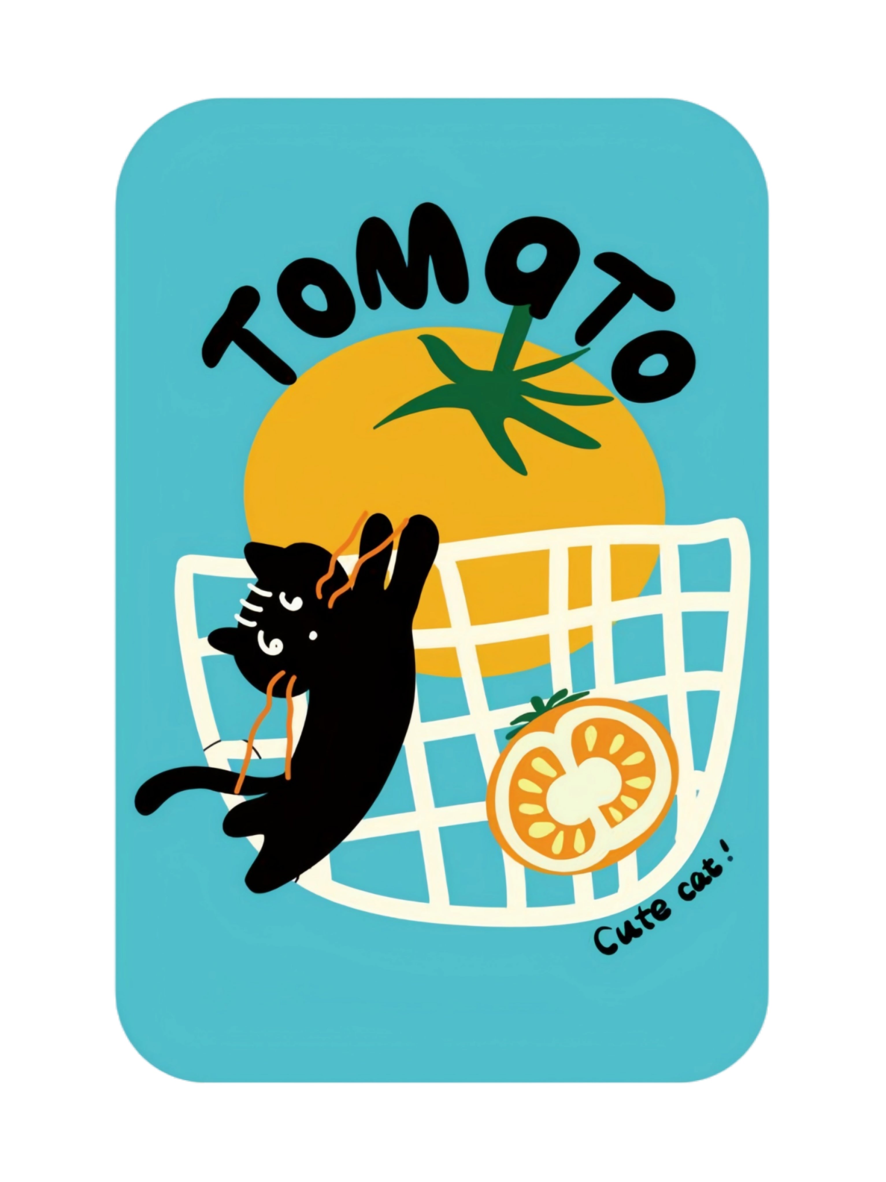 Tomato Cat [1 Frame + 1 Backplate]