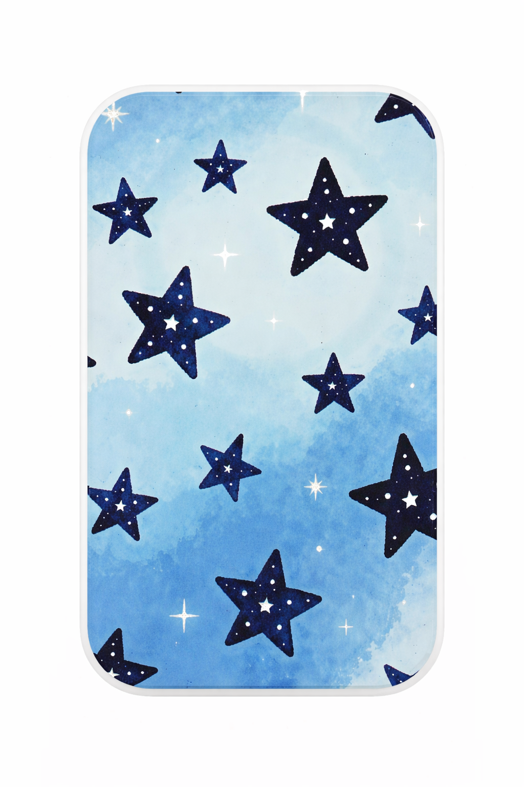Neon Seamless Stars MagSafe Backplate