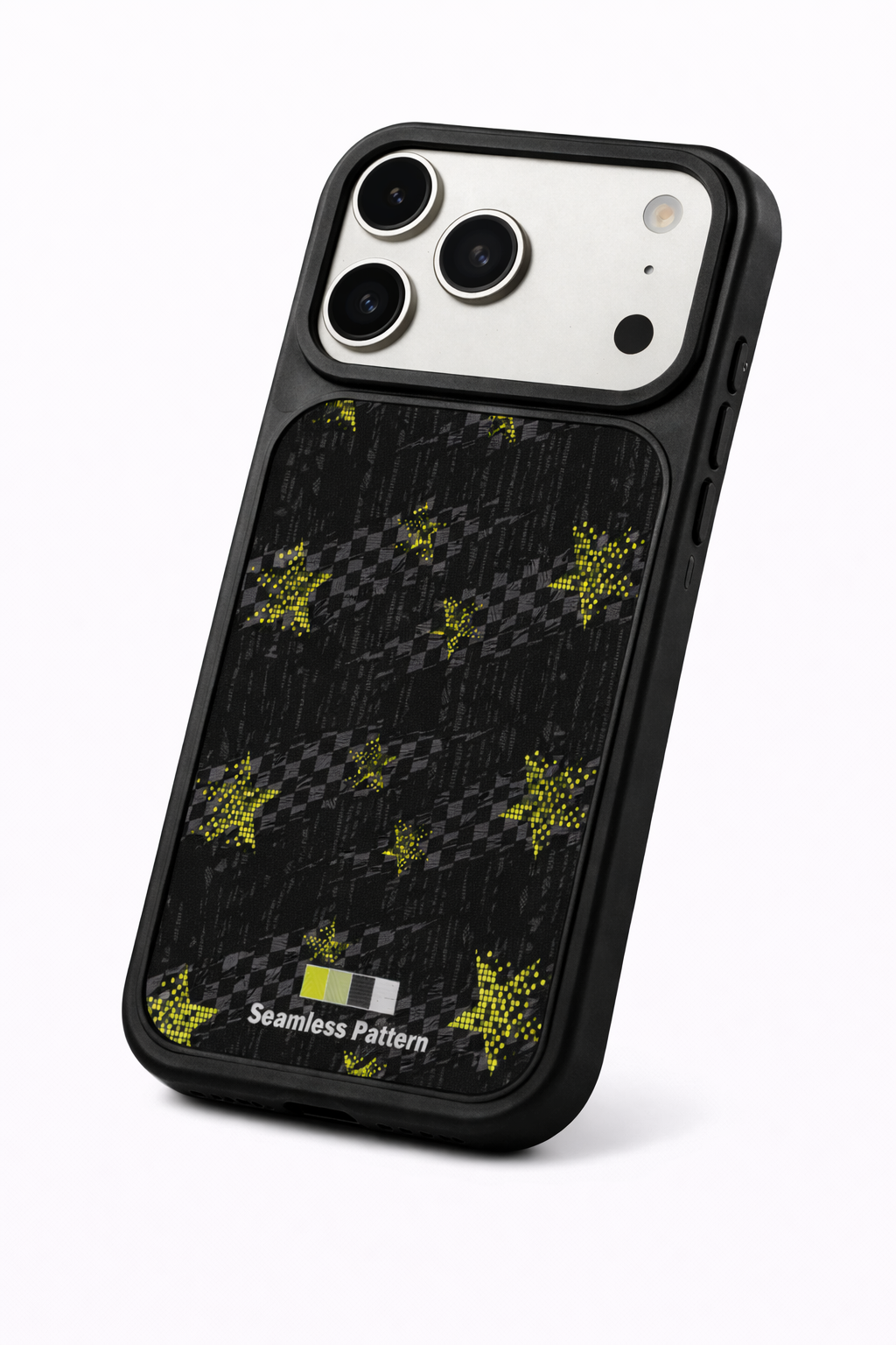 Neon Seamless Stars [1 Frame + 1 Backplate]