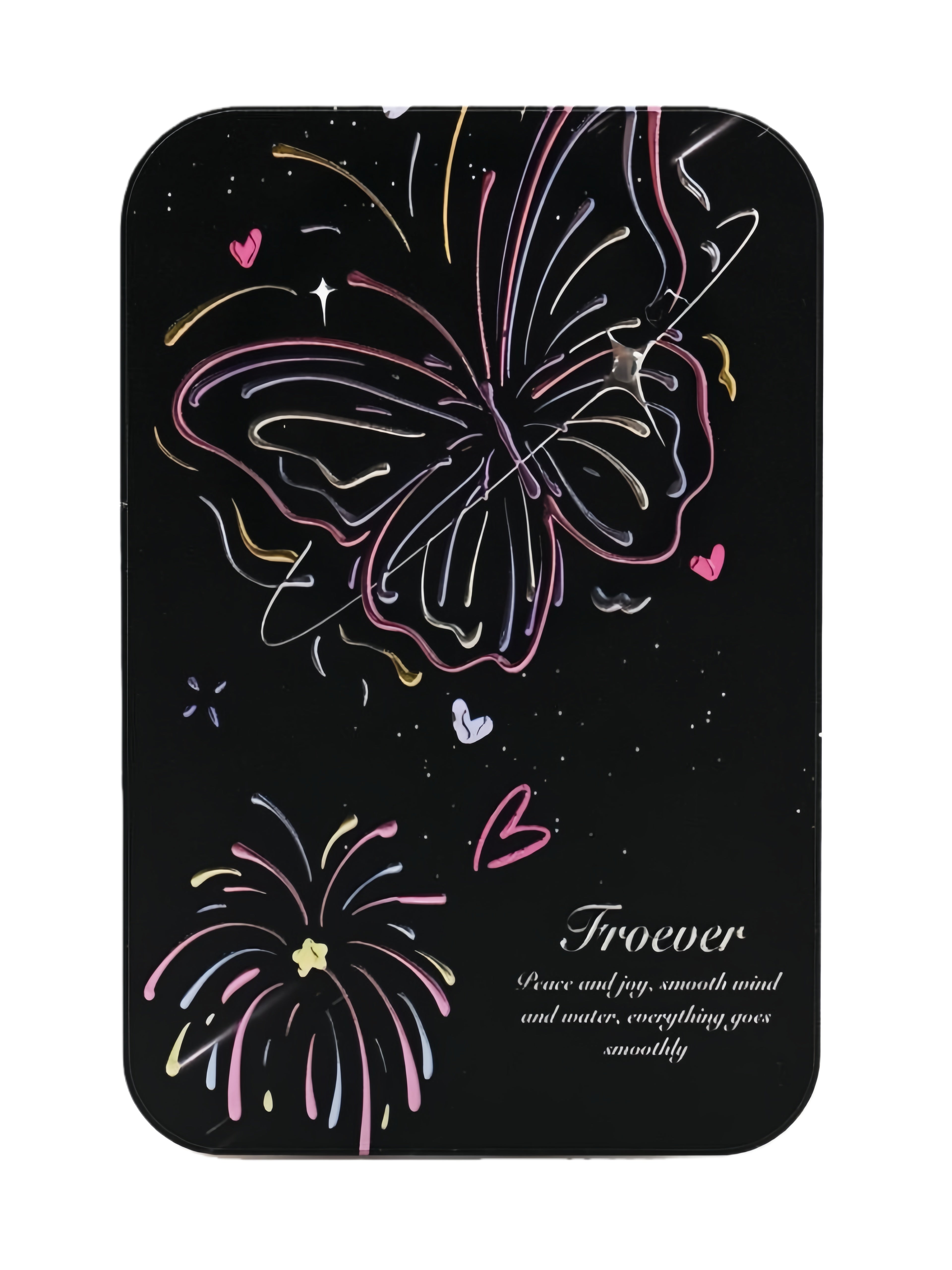 Neon Butterfly [1 Frame + 1 Backplate]