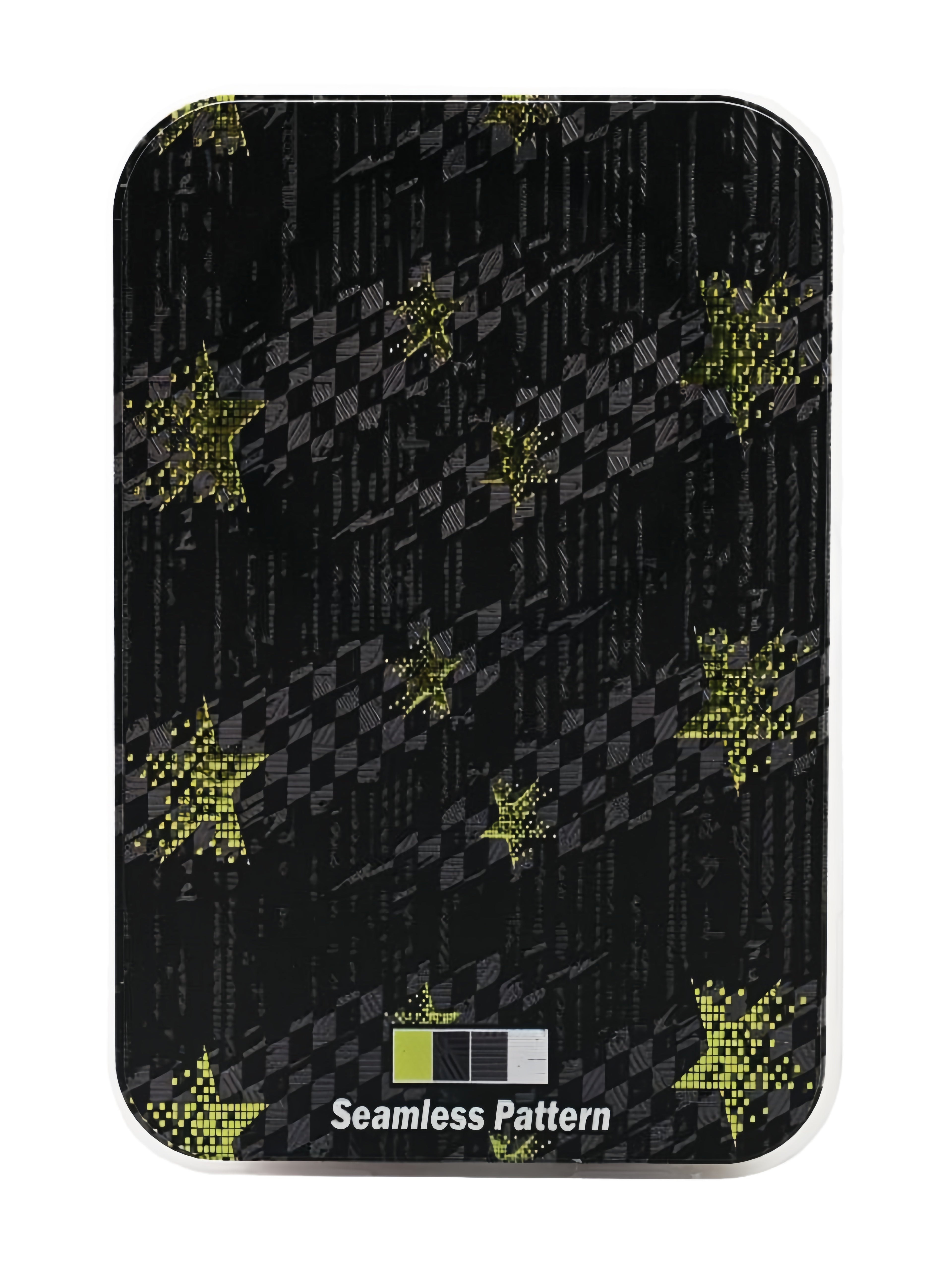 Neon Seamless Stars [1 Frame + 1 Backplate]